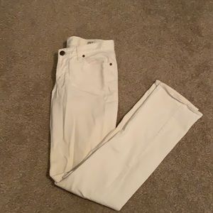 J. Crew Matchstick 29T white jeans
